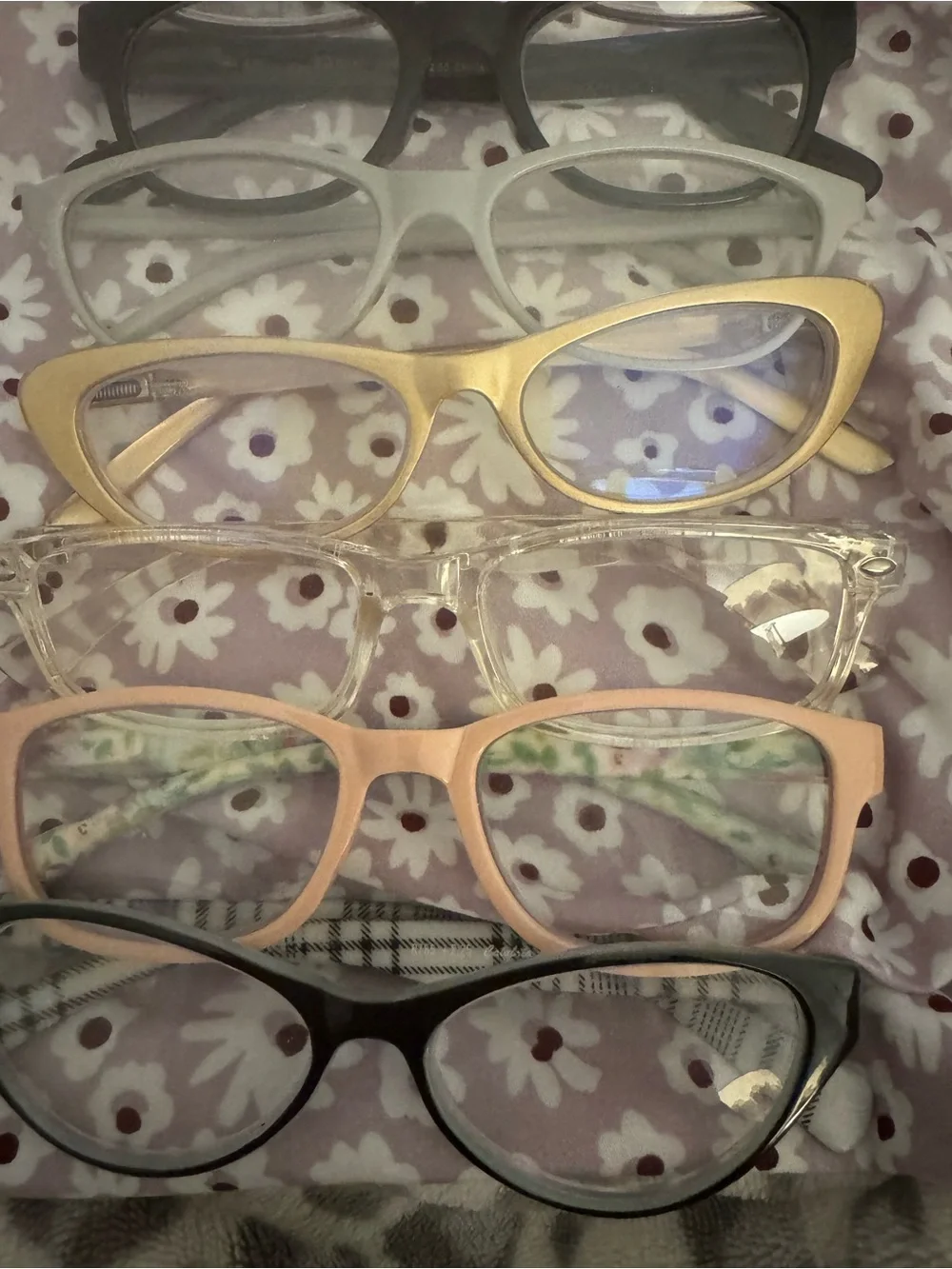 Assorted Women's Reading Glasses Pack - Mixed Colors & Strength -9 pairs